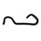 Crp Products Volvo 960 92-97 6 Cyl 2.9L Heater Hose, Chh0107R CHH0107R - alternate 1